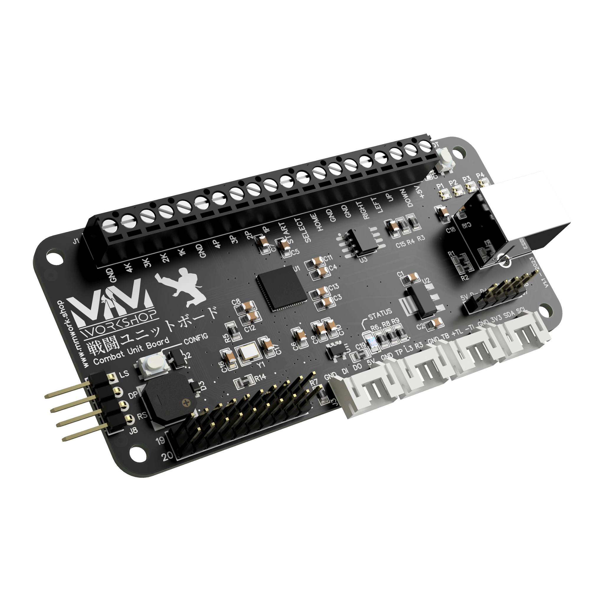 GP2040-CE Combat Unit Board